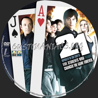 21 dvd label