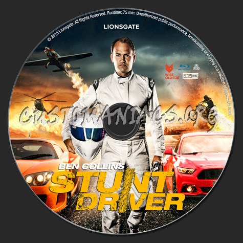 Ben Collins Stunt Driver blu-ray label