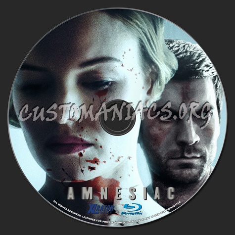 Amnesiac blu-ray label