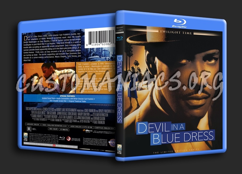 Devil in a Blue Dress blu-ray cover