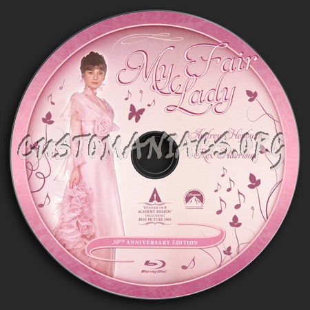 My Fair Lady blu-ray label