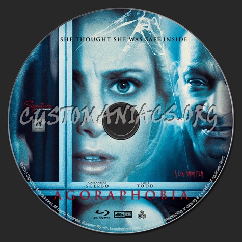 Agoraphobia blu-ray label