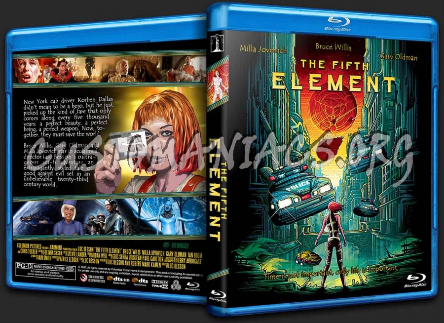The Fifth Element blu-ray cover
