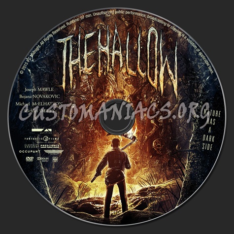 The Hallow dvd label