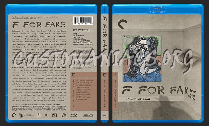 288 - F for Fake blu-ray cover