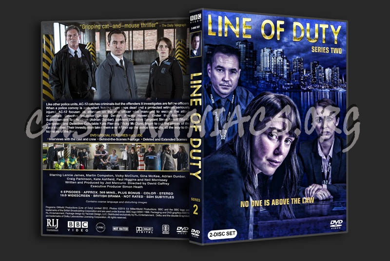 Line of Duty - Series 2 dvd cover