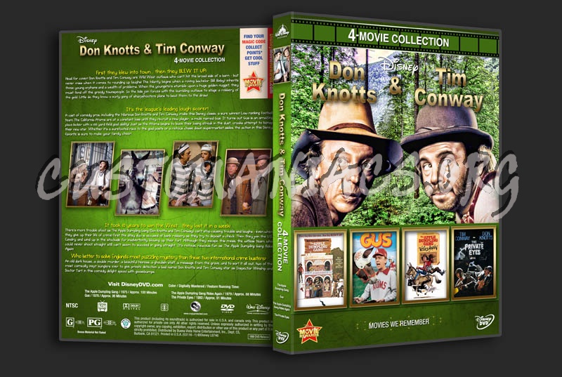 Don Knotts & Tim Conway Collection dvd cover