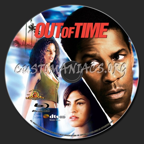 Out Of Time blu-ray label