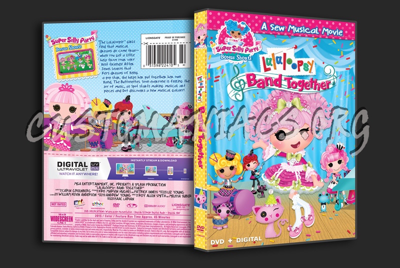 Lalaloopsy Band Together dvd cover