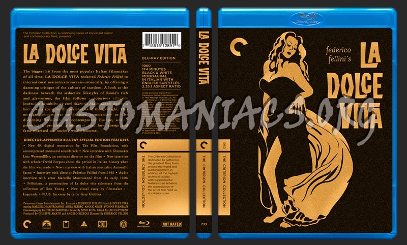 La Dolce Vita Blu-ray