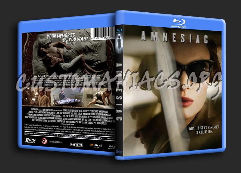 Amnesiac blu-ray cover