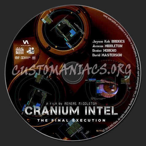 Cranium Intel dvd label