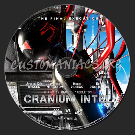 Cranium Intel blu-ray label