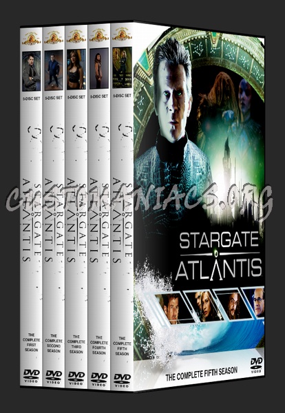 Stargate Atlantis Seasons 1-5 dvd cover