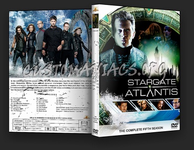 Stargate Atlantis Seasons 1-5 dvd cover