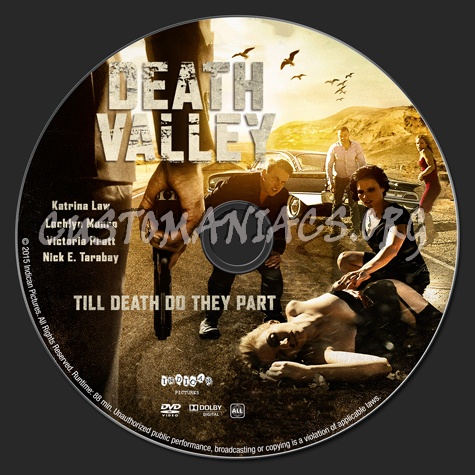 Death Valley (2015) dvd label