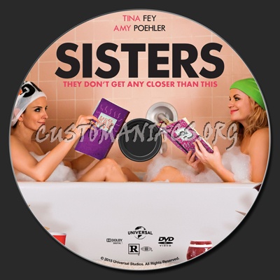 Sisters (2015) dvd label