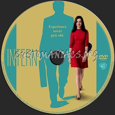 The Intern dvd label