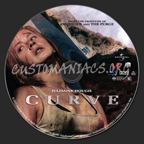 Curve blu-ray label