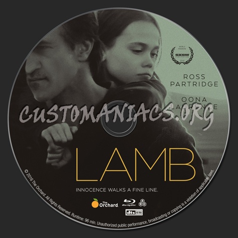 Lamb blu-ray label