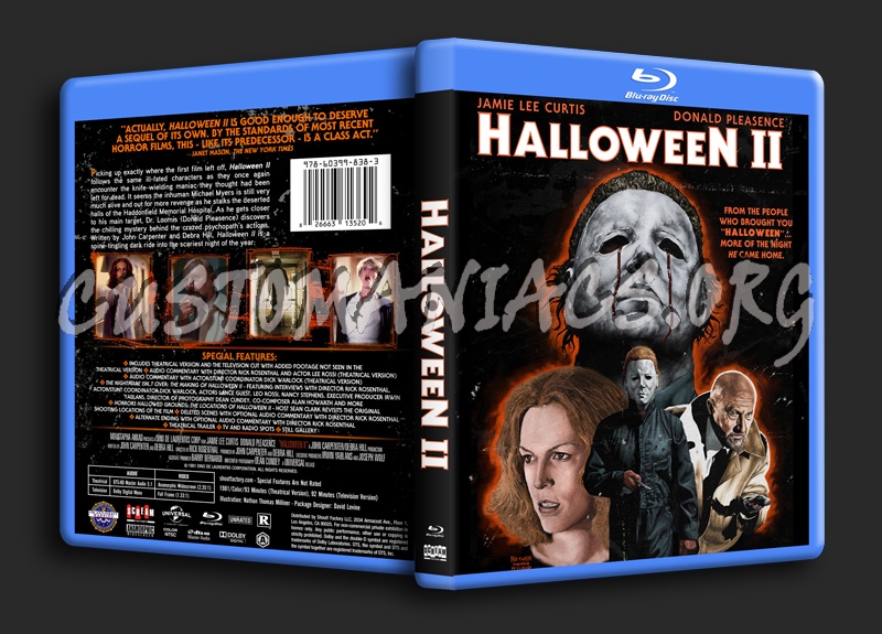 Halloween 2 (1981) dvd cover