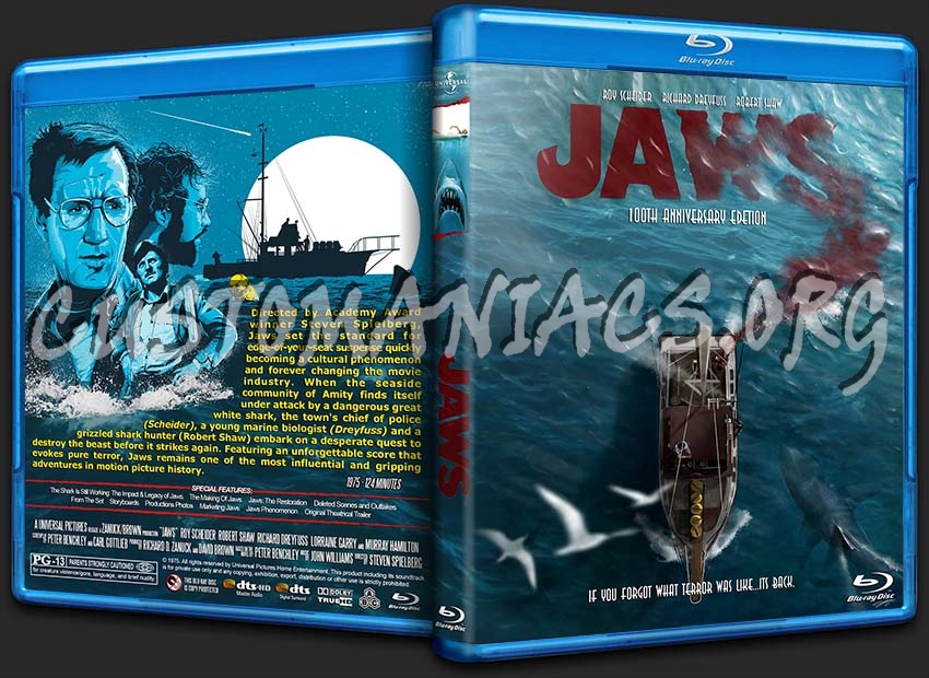 Jaws blu-ray cover