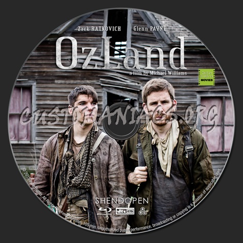 Ozland blu-ray label