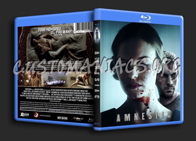 Amnesiac blu-ray cover