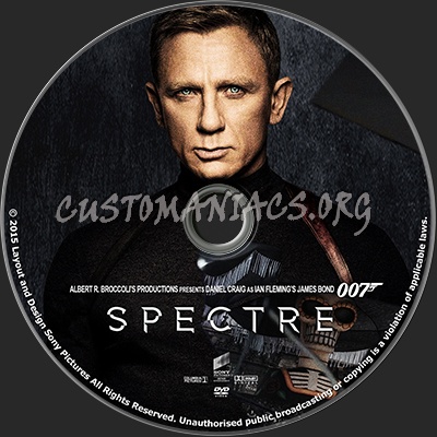 Spectre dvd label - DVD Covers & Labels by Customaniacs, id: 232233 ...