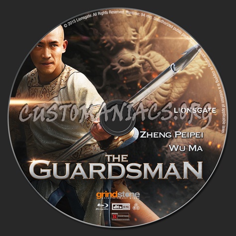 The Guardsman blu-ray label