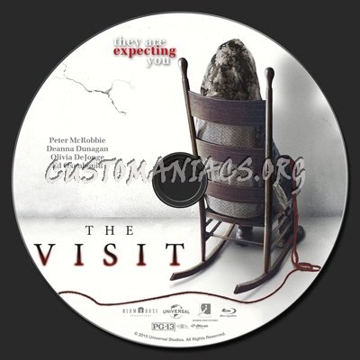 The Visit blu-ray label