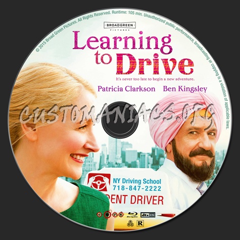 Learning to Drive blu-ray label