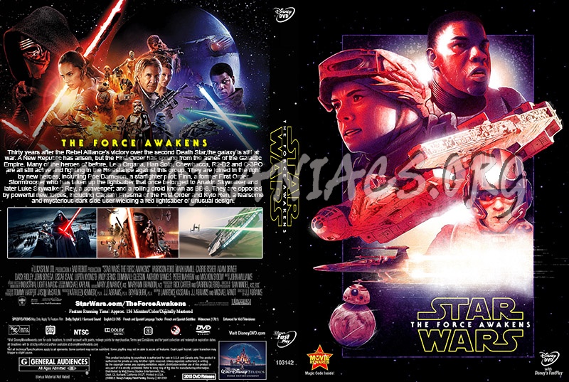 the Force Awakens dvd cover - DVD Covers & by Customaniacs, id: 232314 free download highres dvd cover