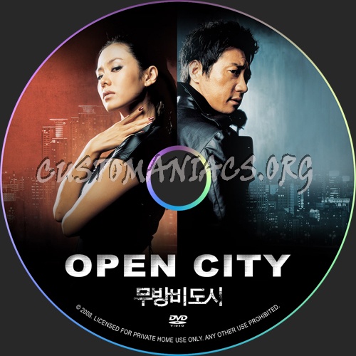 Open City dvd label