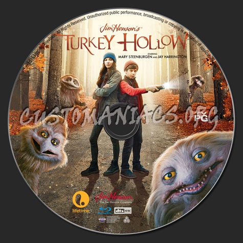 Jim Henson's Turkey Hollow blu-ray label