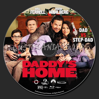 Daddy's Home blu-ray label