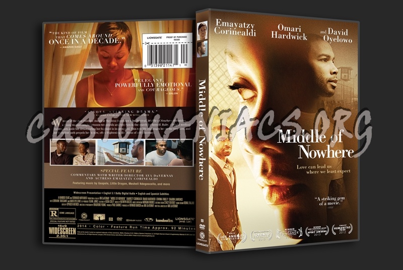 Middle of Nowhere dvd cover