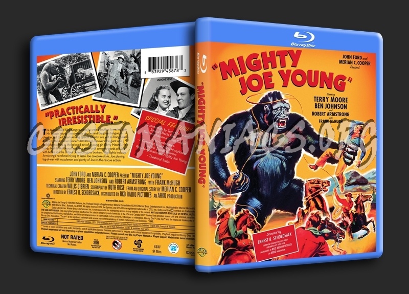 Mighty Joe Young blu-ray cover