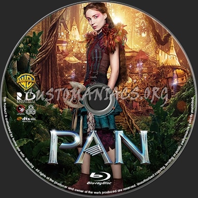 Pan blu-ray label