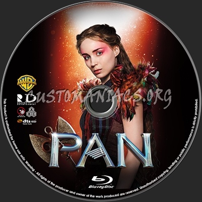 Pan blu-ray label