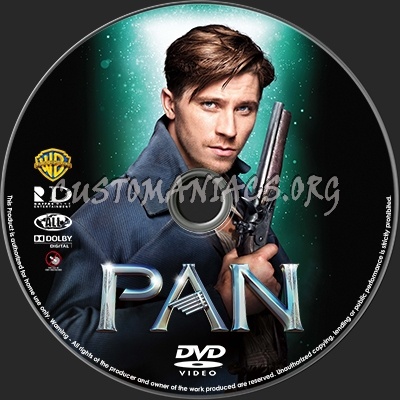 Pan dvd label