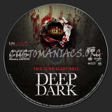 Deep Dark dvd label