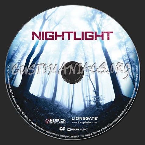 Nightlight dvd label