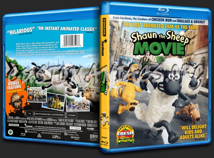 Shaun the Sheep the Movie blu-ray cover