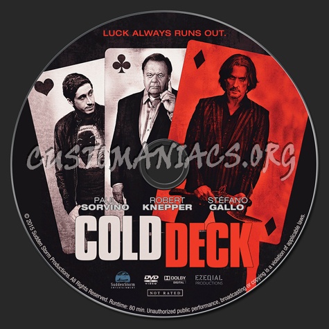 Cold Deck dvd label