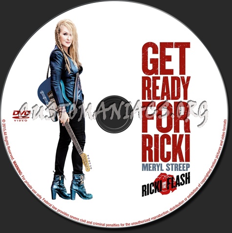 Ricky and the Flash dvd label