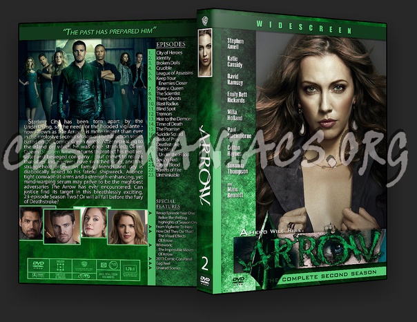 Arrow dvd cover