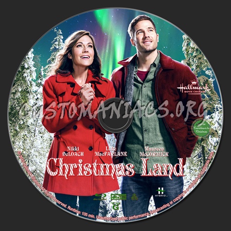 Christmas Land blu-ray label