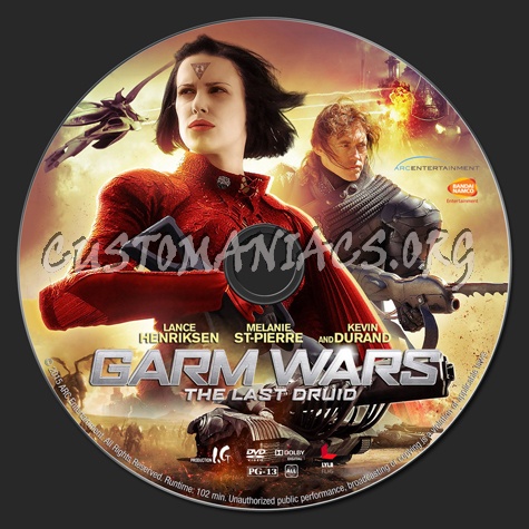 Garm Wars: The Last Druid dvd label