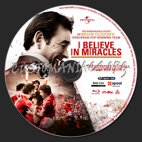 I Believe in Miracles blu-ray label